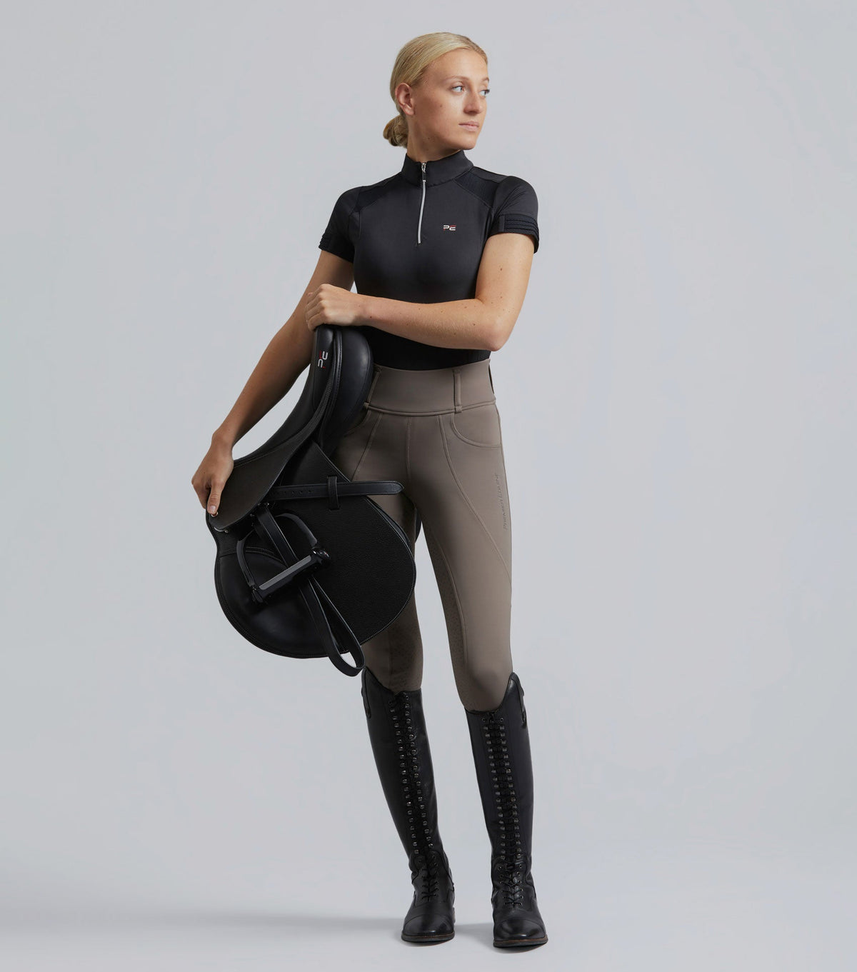 Remisa Haut technique d’équitation femme à manches courtes