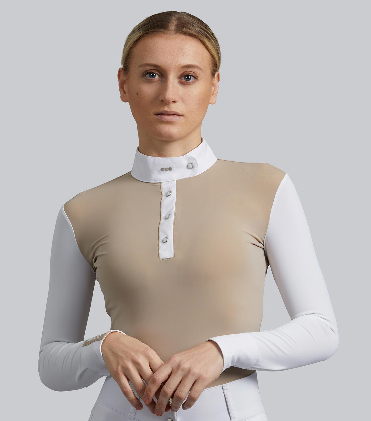 Rossini Lycra Polo de concours Beige