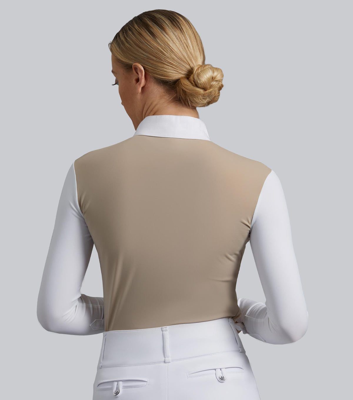 Rossini Lycra Polo de concours Beige