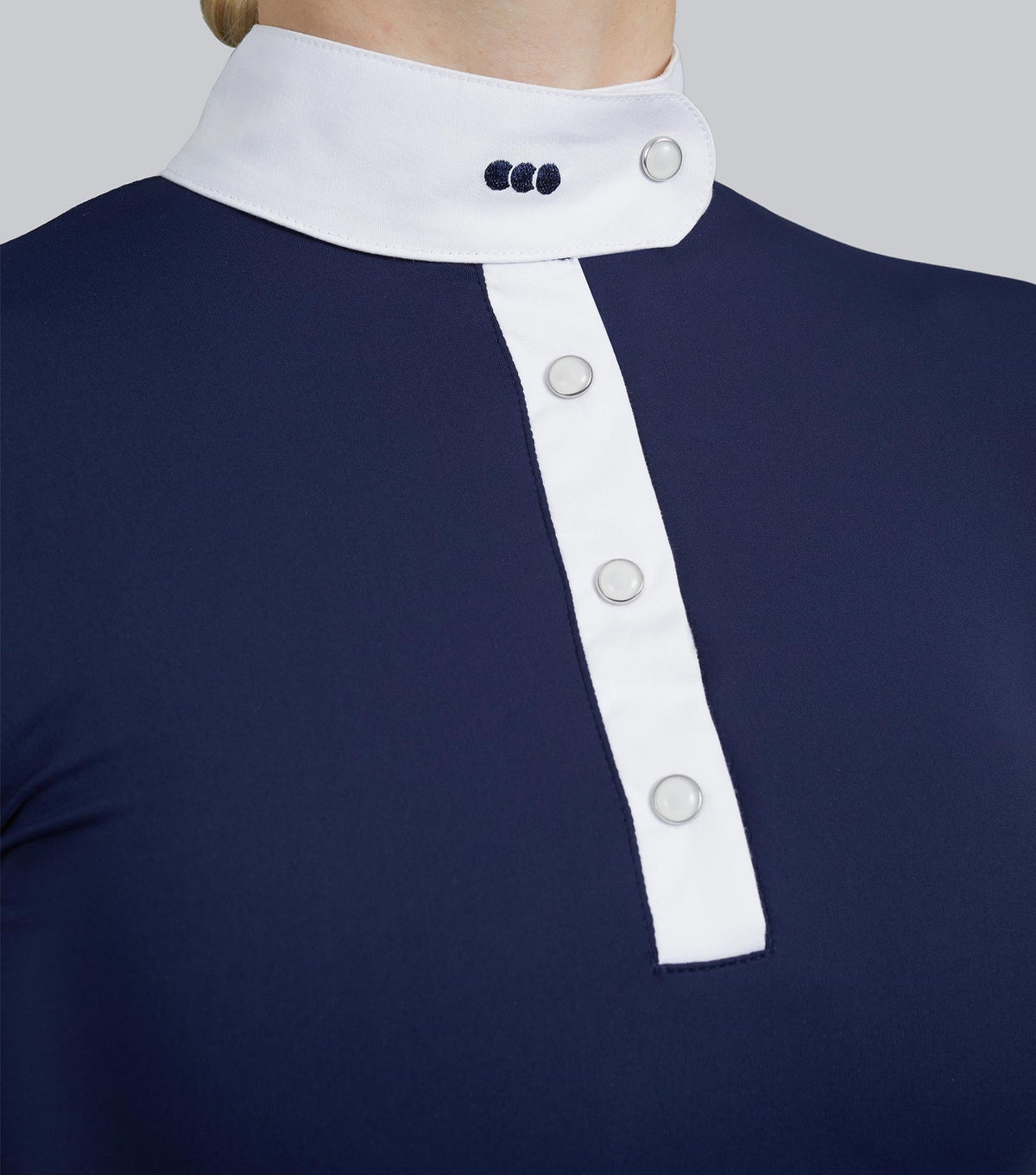Rossini Lycra Polo de concours Marine