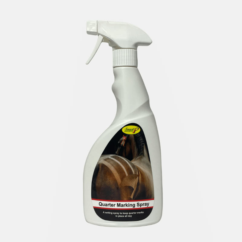 Smart Grooming Spray Quarter Mark, fixation et finition