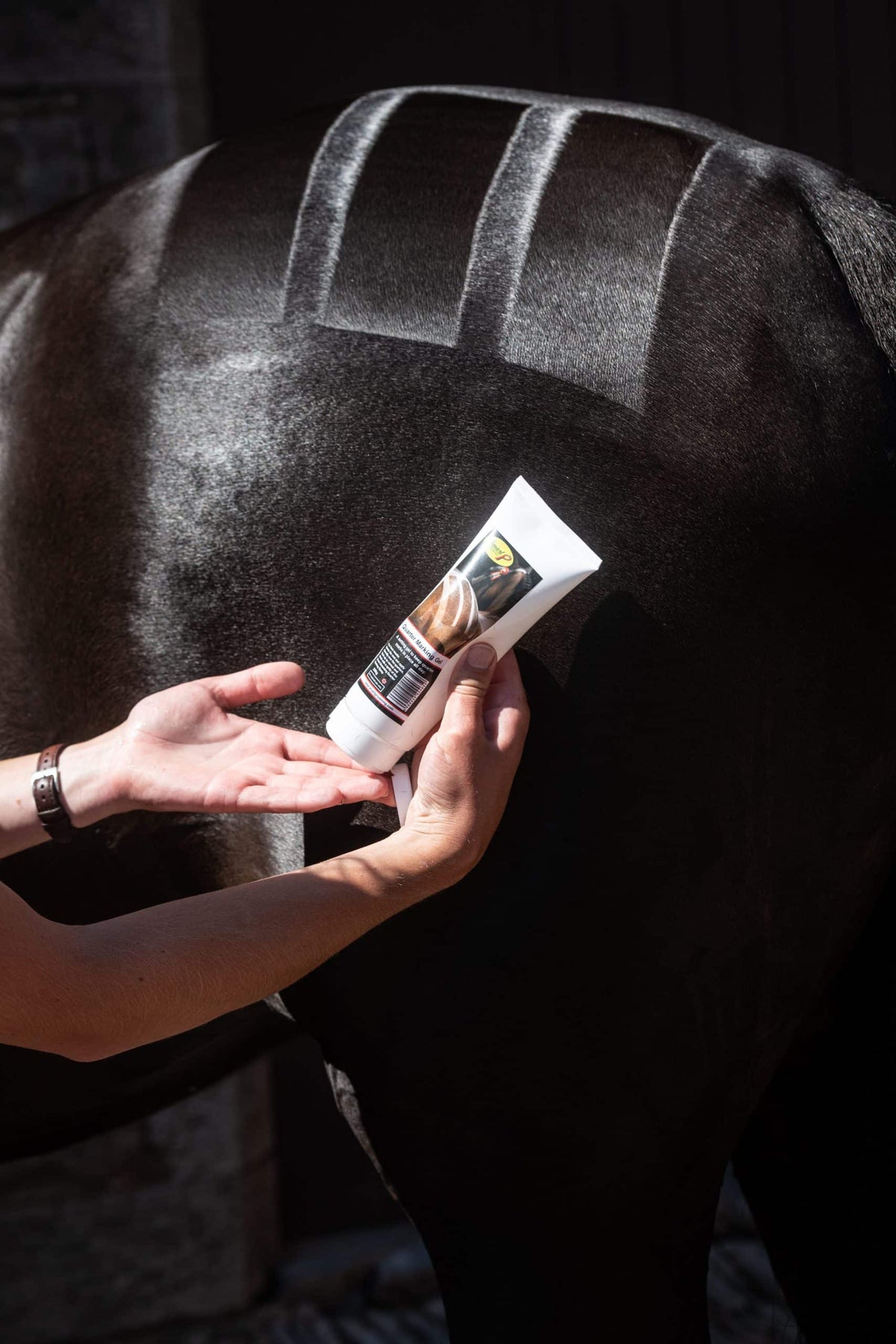 Smart Grooming Gel à damiers, fixe les motifs, brillance discrète