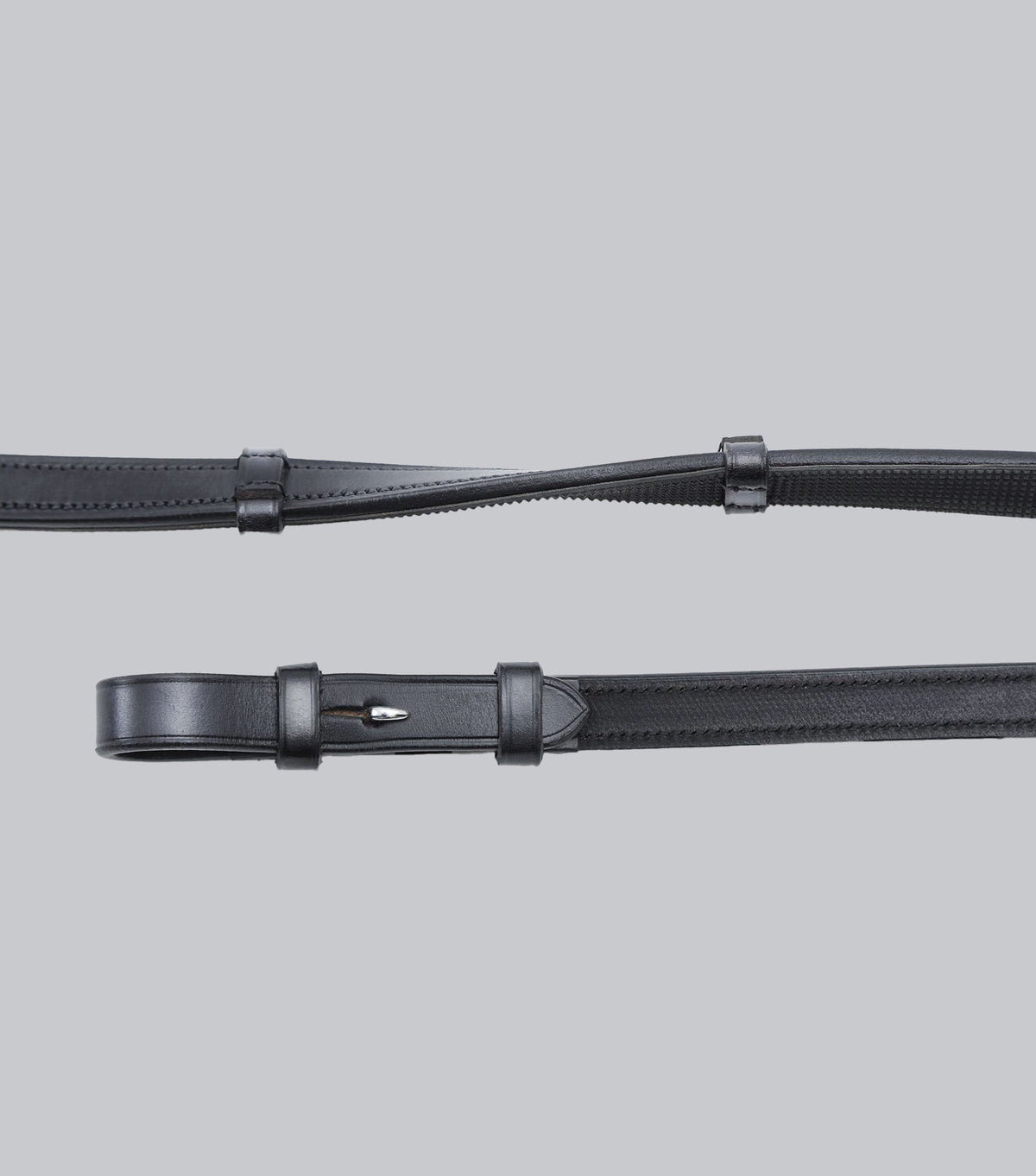 Salvatore Rubber & en cuir Grip Rênes