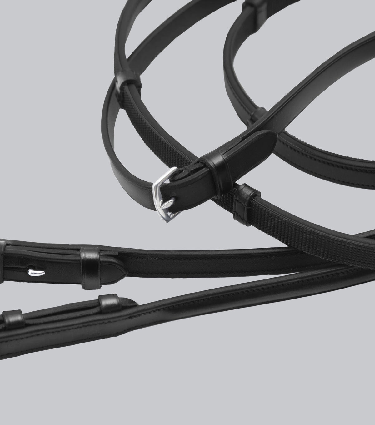 Salvatore Rubber & en cuir Grip Rênes