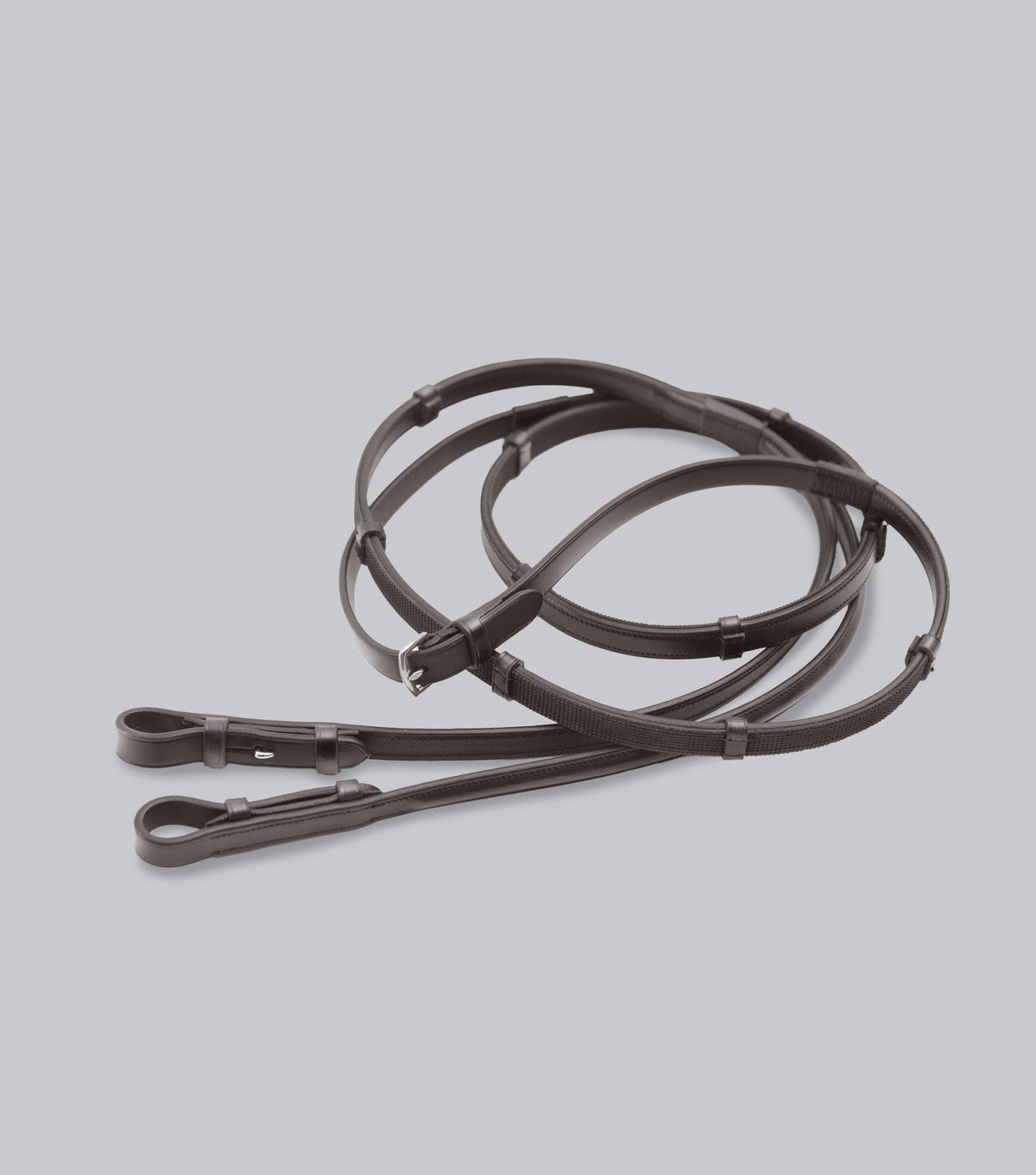 Salvatore Rubber & en cuir Grip Rênes