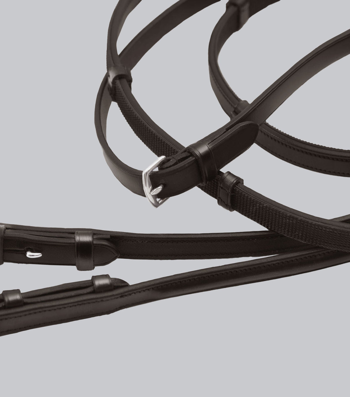 Salvatore Rubber & en cuir Grip Rênes