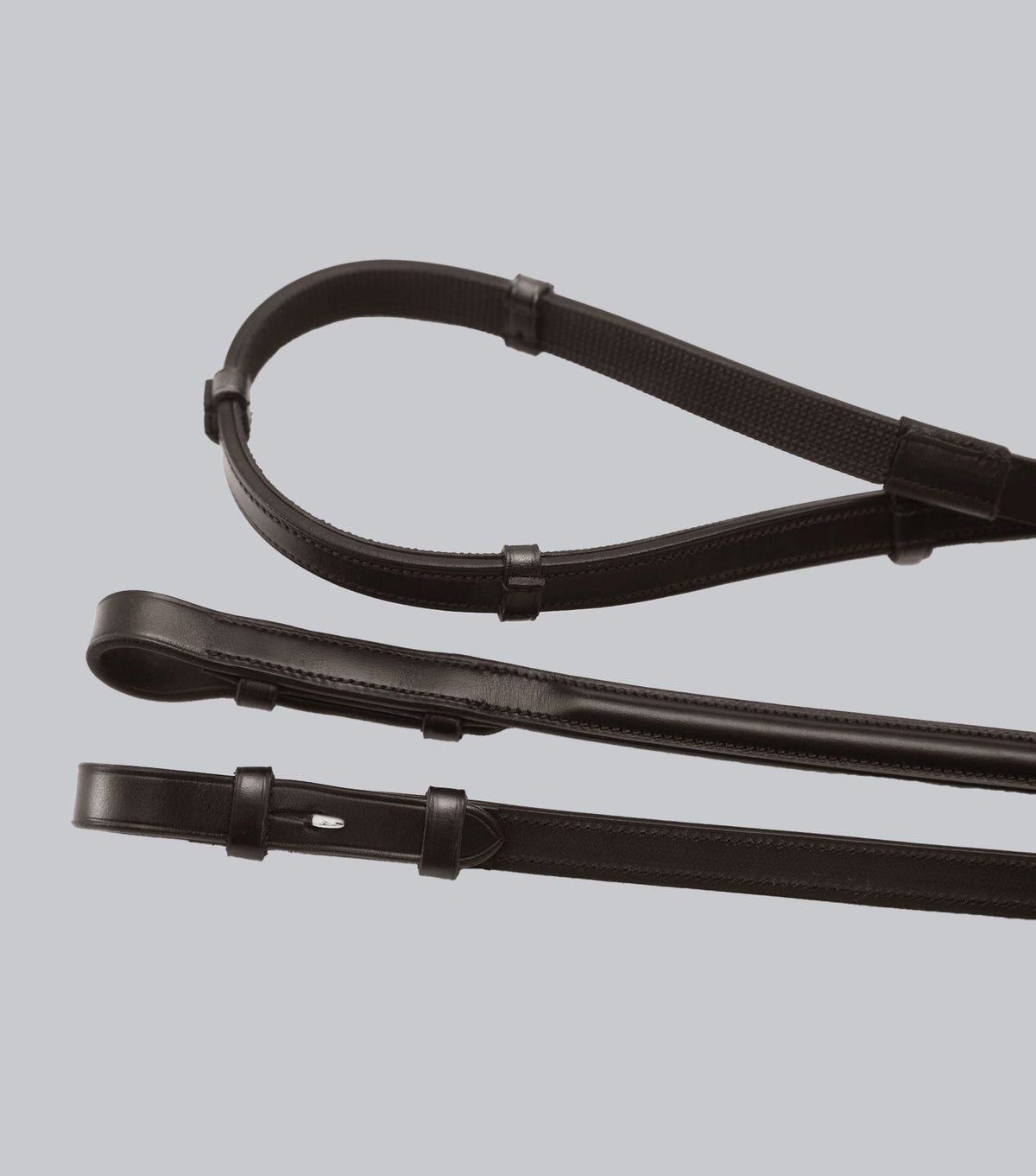 Salvatore Rubber & en cuir Grip Rênes