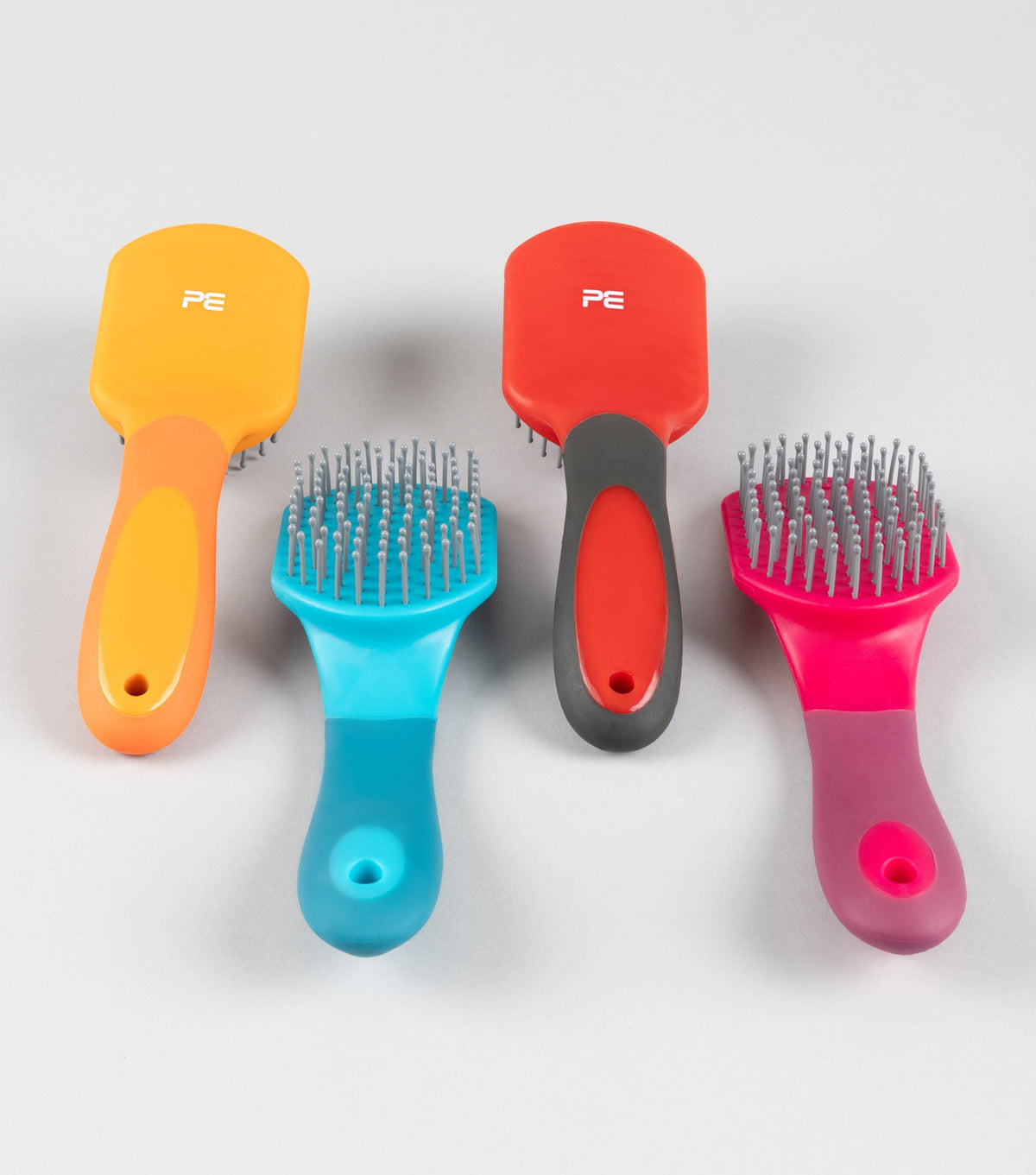 Soft-Touch crins & queue brosse Red & Noir