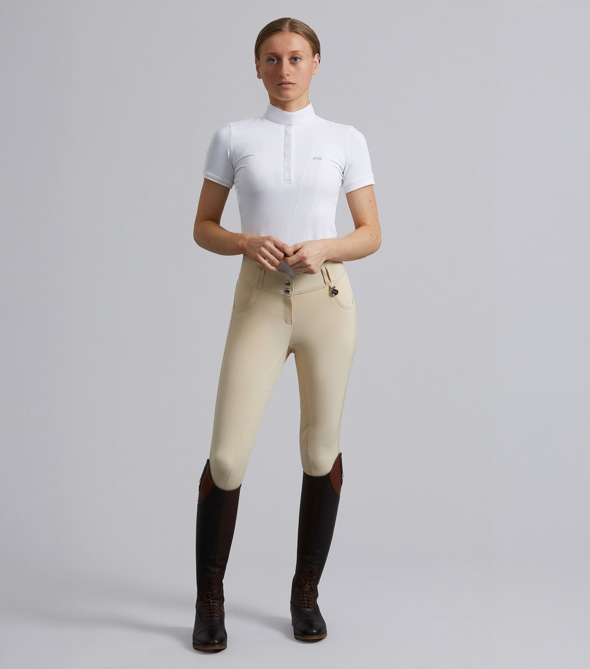 Sophia femme full grip High Waist Pantalon d’équitation de concours