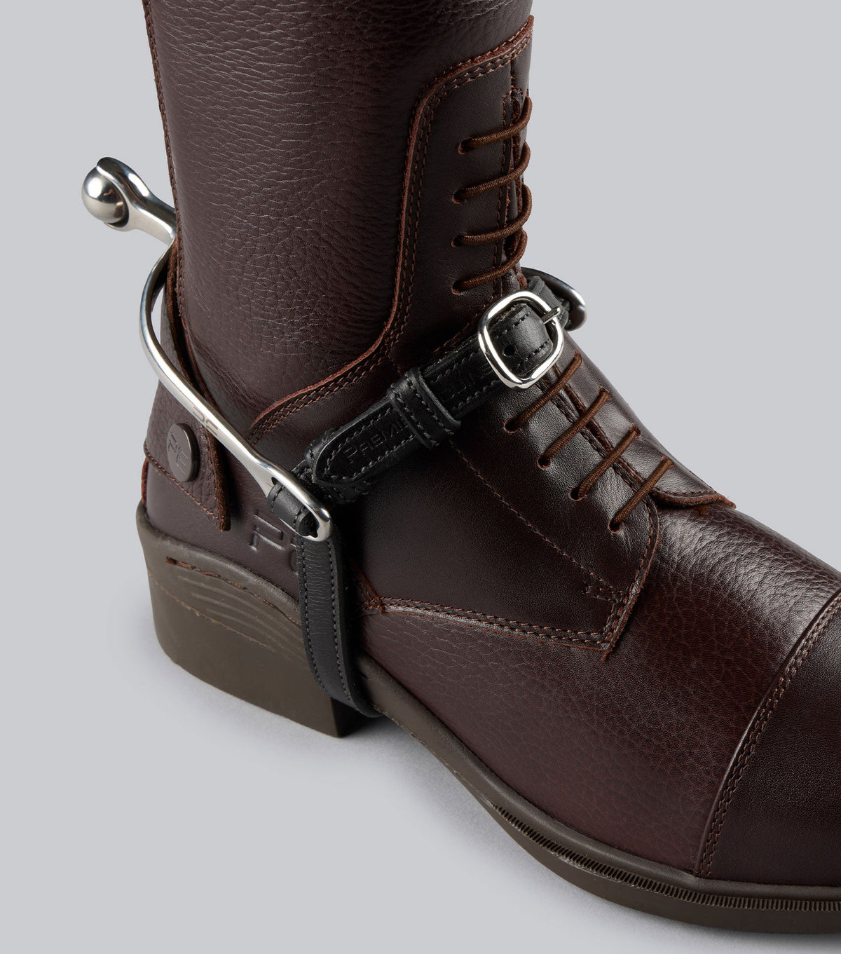 Spur Straps 4/8" European en cuir