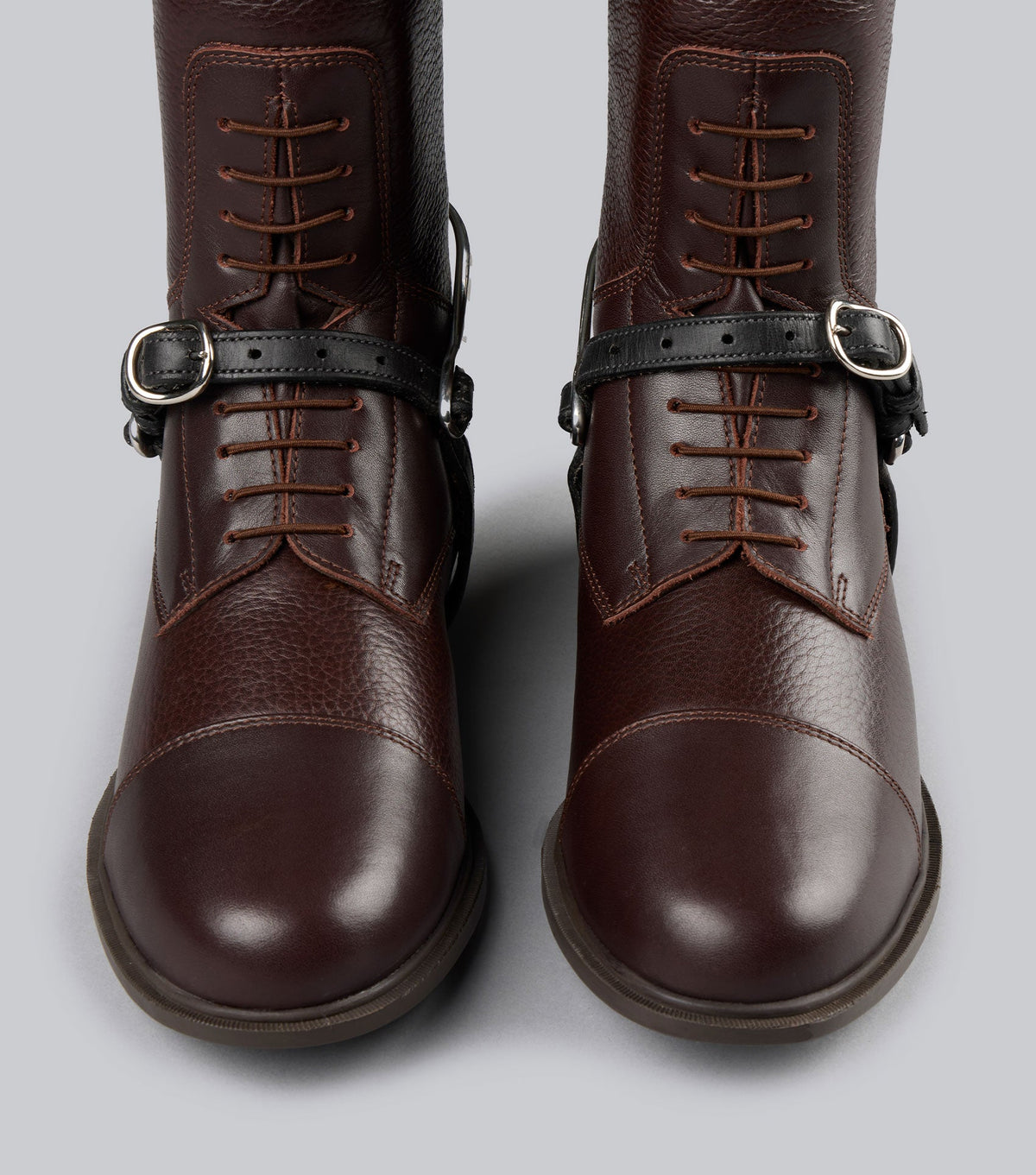 Spur Straps 4/8" European en cuir