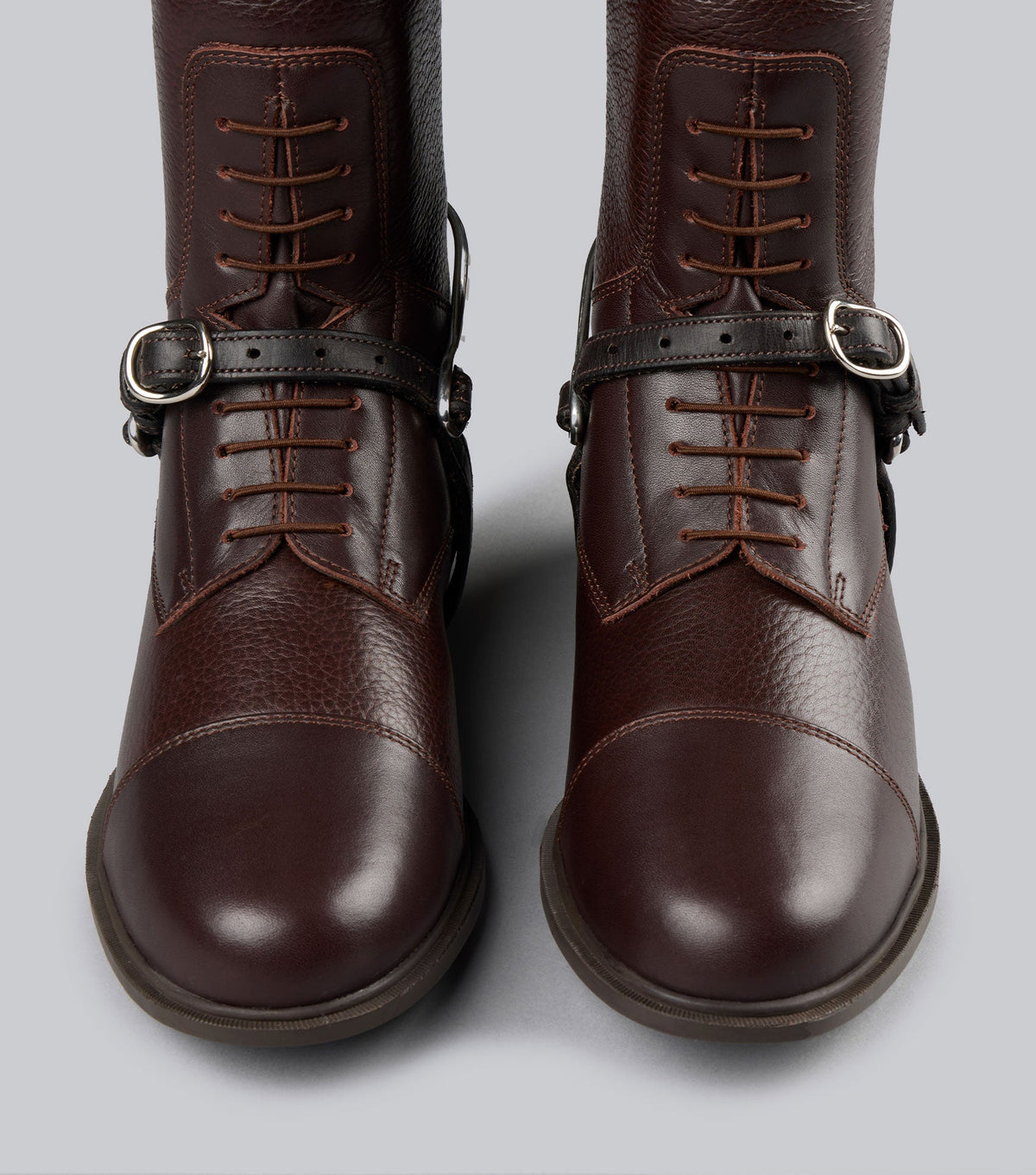 Spur Straps 4/8" European en cuir