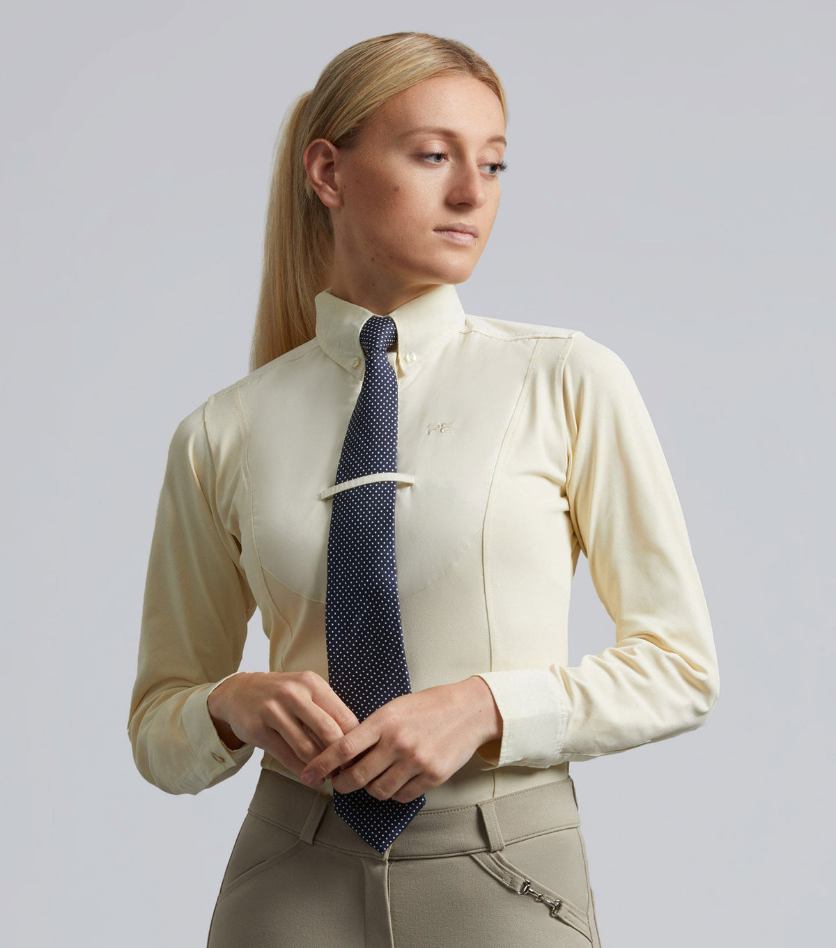 Tessa femme à manches longues Tie polo