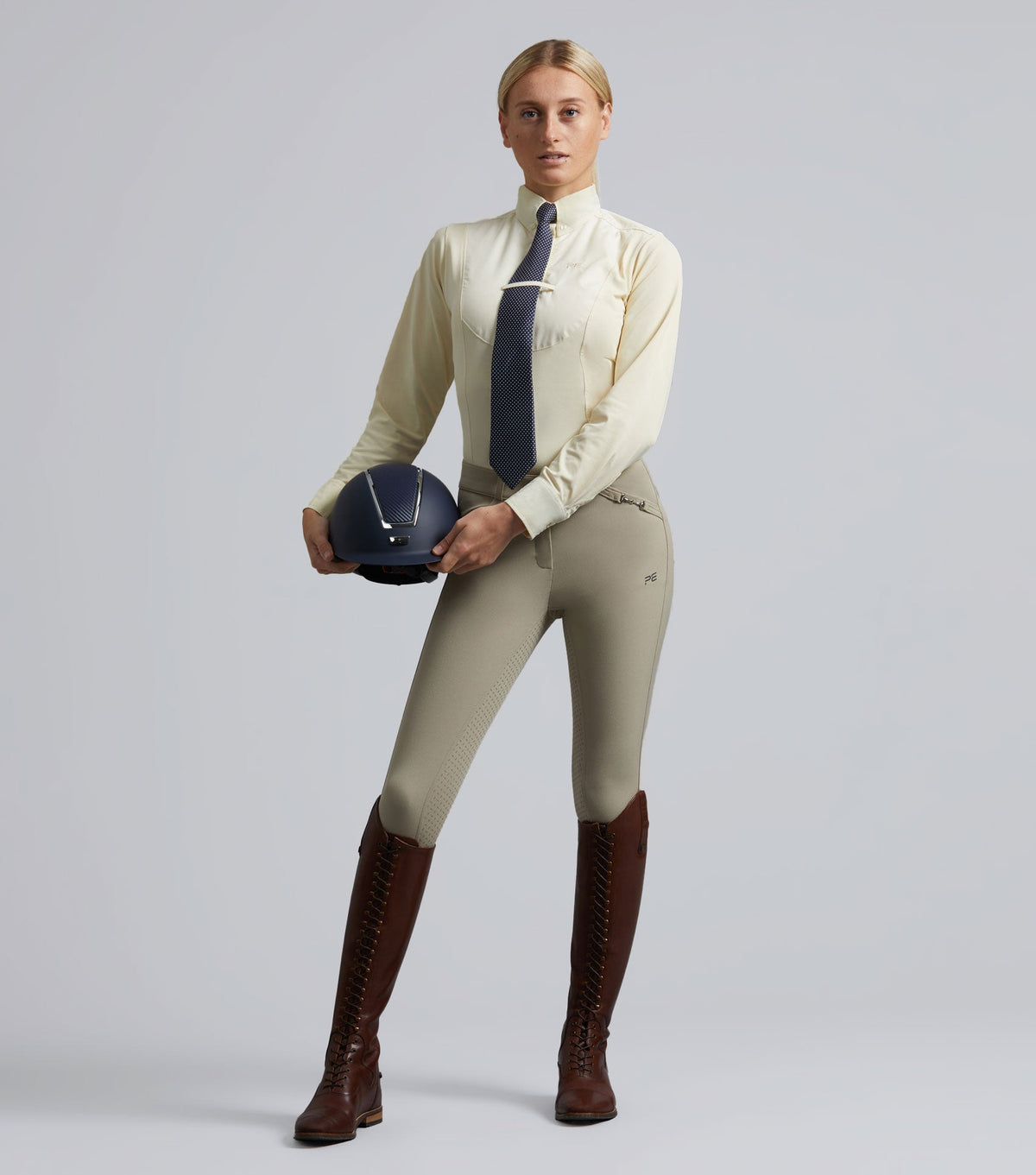 Tessa femme à manches longues Tie polo