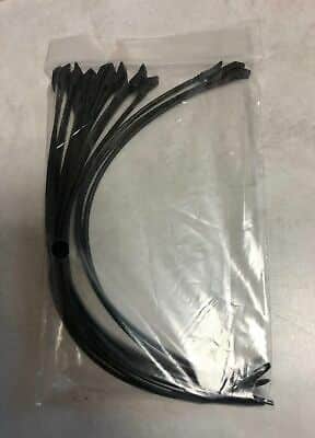 ThinLine Attaches Zip Ties de rechange pour panier de pâturage, spécialement conçues pour la sécurité