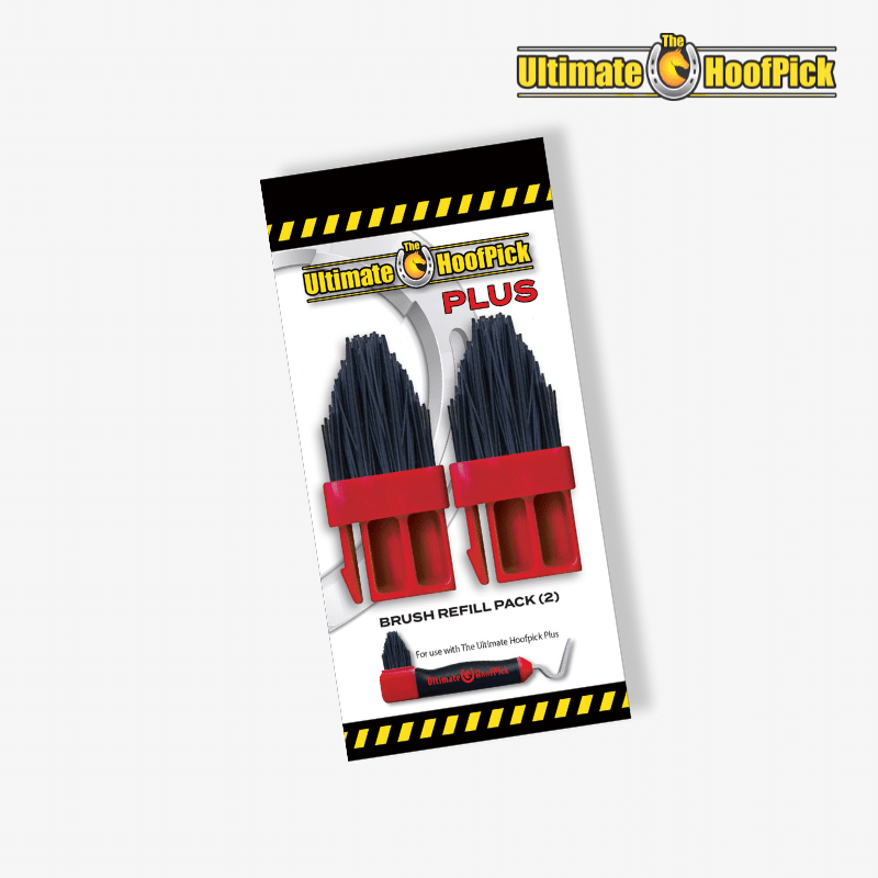 Ultimate HoofPick Plus, jeu de brosses de rechange