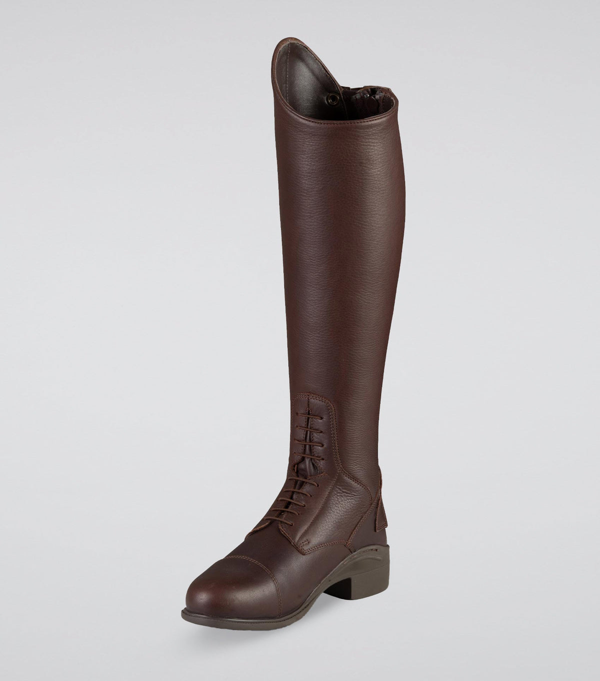 Vallardi Bottes hautes d’équitation femme en cuir modèle Field