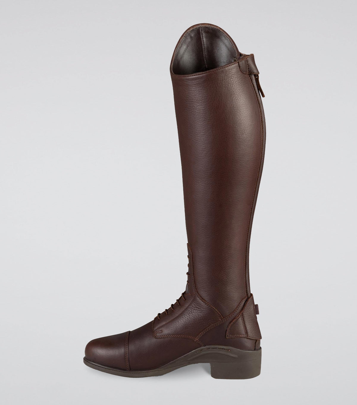 Vallardi Bottes hautes d’équitation femme en cuir modèle Field