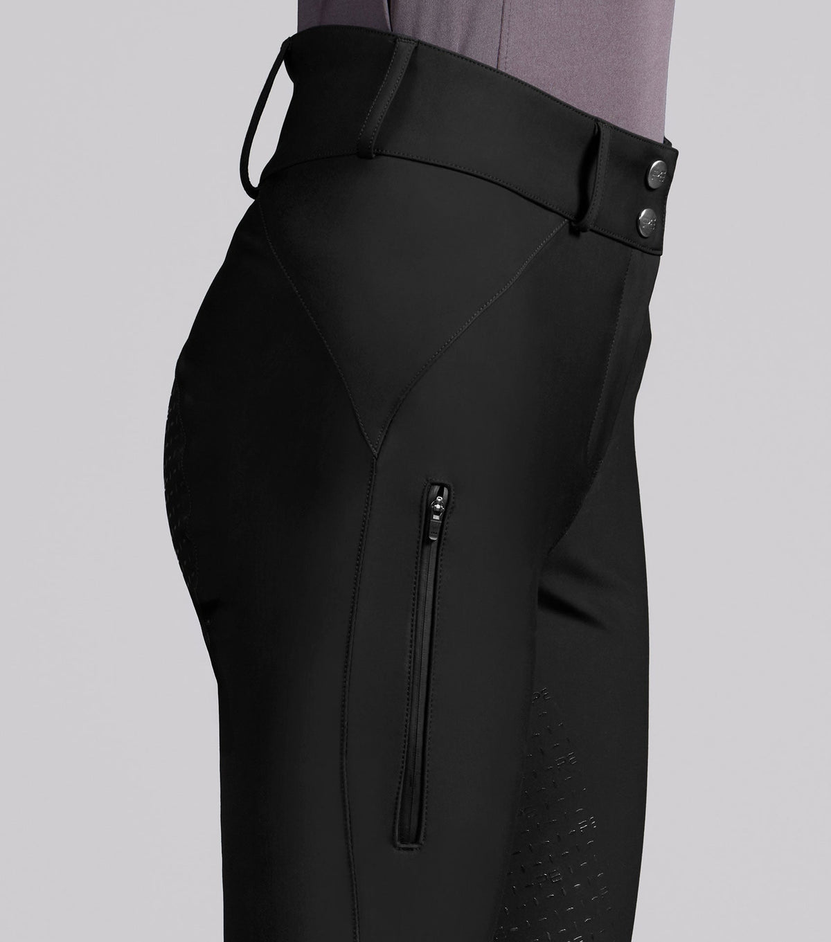 Amnis Pantalon d’équitation imperméable femme full grip gel