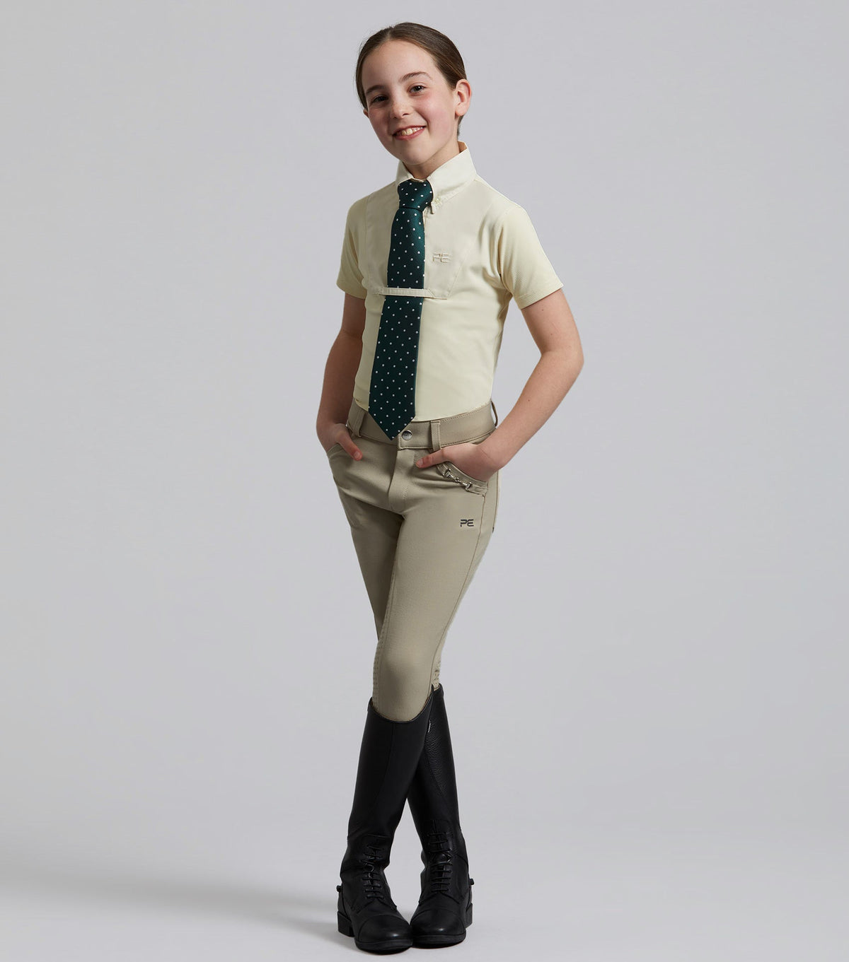 Brava Pantalon de concours junior fille full grip gel