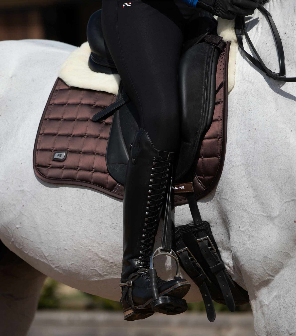 Capella Close Contact laine mérinos Tapis de dressage