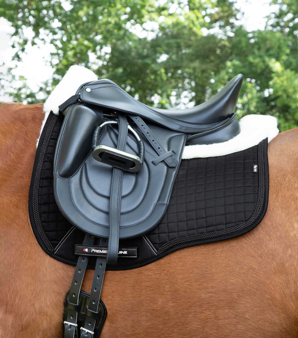 Close Contact laine mérinos European tapis de selle – Tapis de dressage