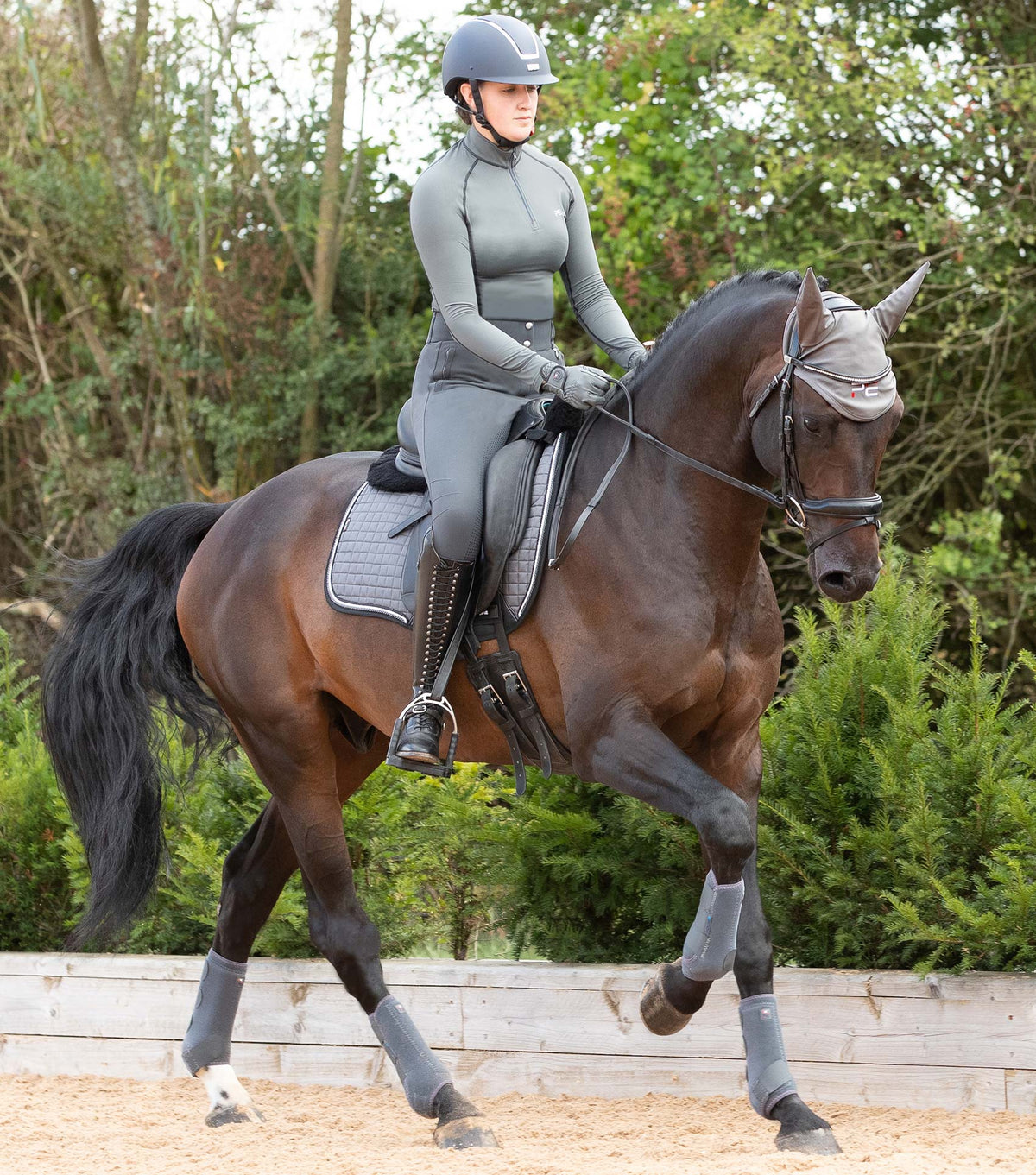 Close Contact laine mérinos European tapis de selle – Tapis de dressage