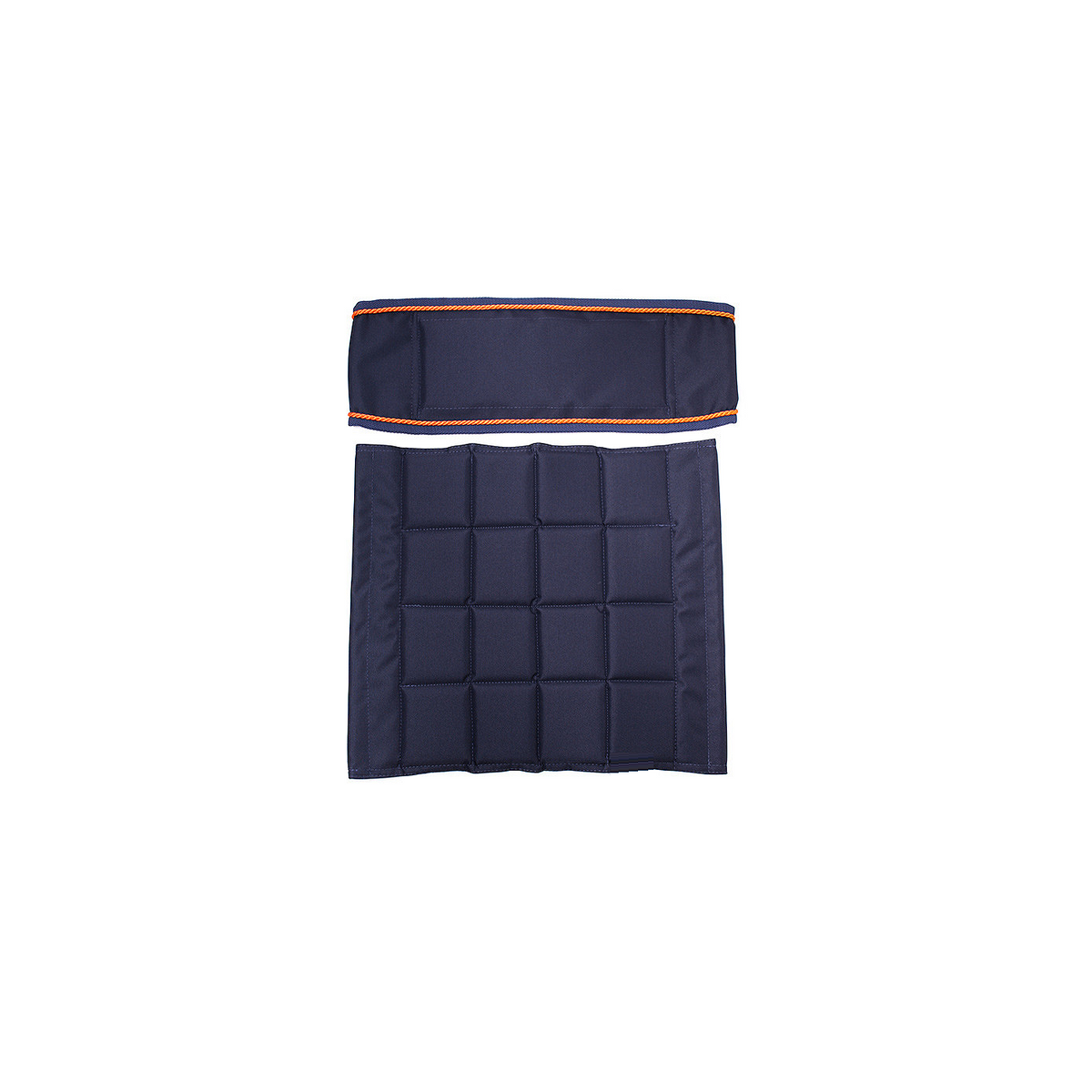 TRUST Seat and Back – Marine/Orange