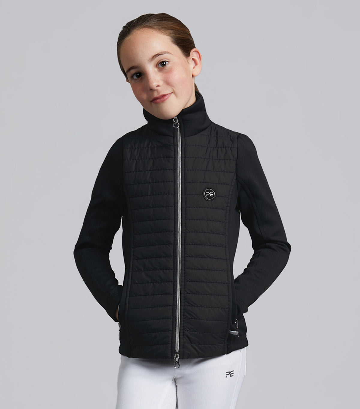 Mini Elena Girl's Hybrid Riding veste