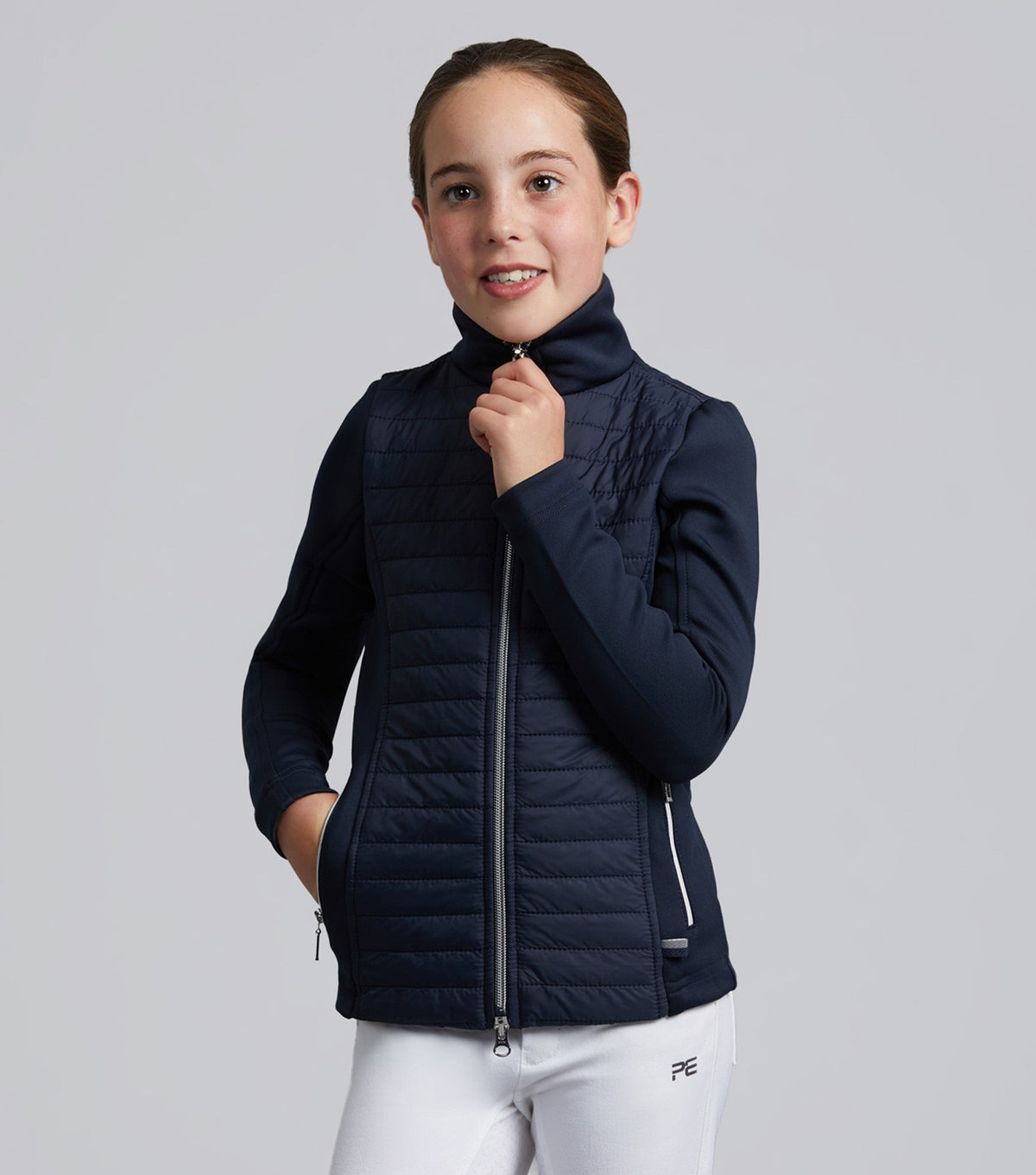 Mini Elena Girl's Hybrid Riding veste