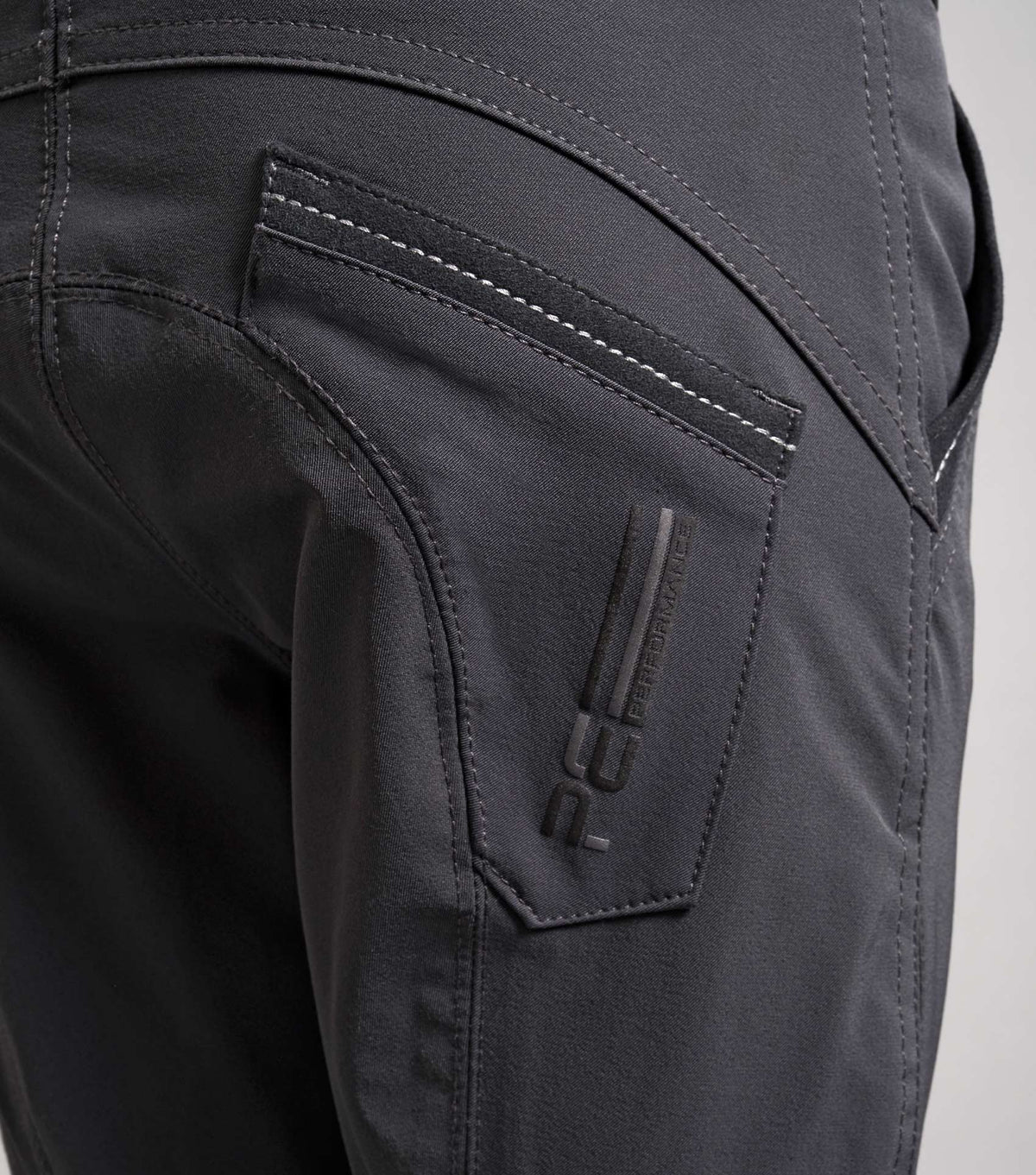 Gando Boys Gel Knee Pantalon d’équitation Grey