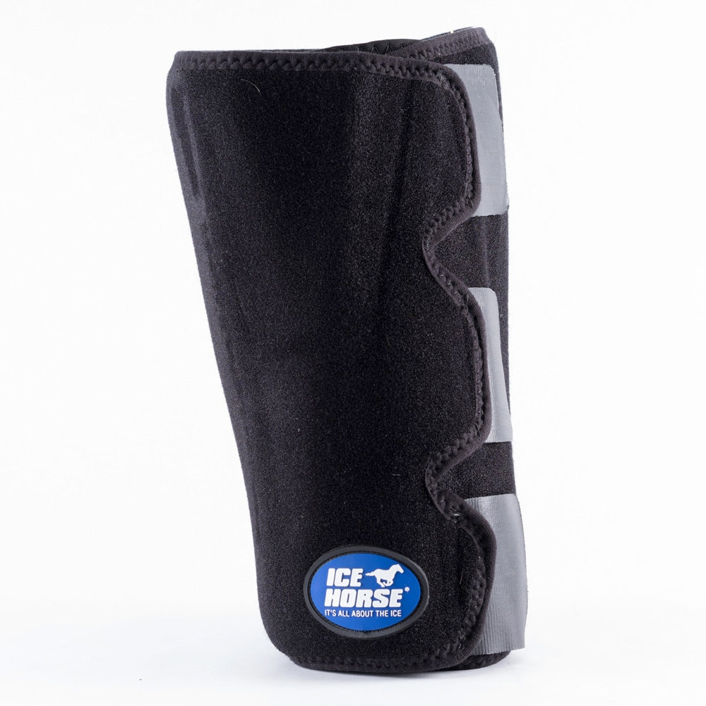 Ice Horse Hock Wrap, 6 inserts froids inclus, enveloppes de cryothérapie pour le jarret