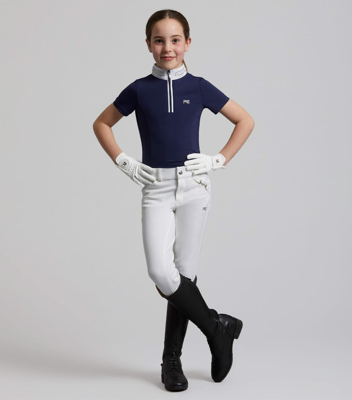 Maria junior fille Diamanté Polo de concours