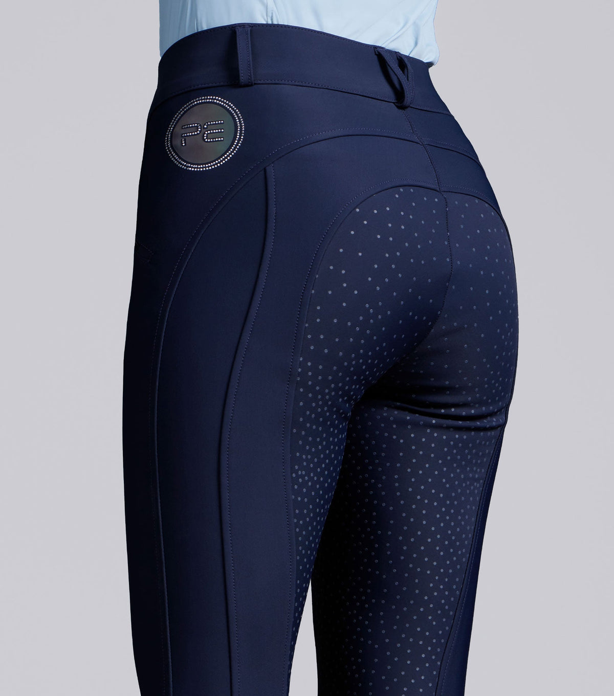 Meraki Pantalon d’équitation femme full grip gel