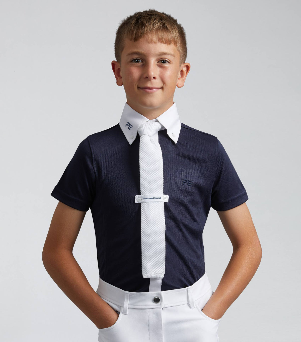 Mini Antonio Boy's à manches courtes Polo de concours