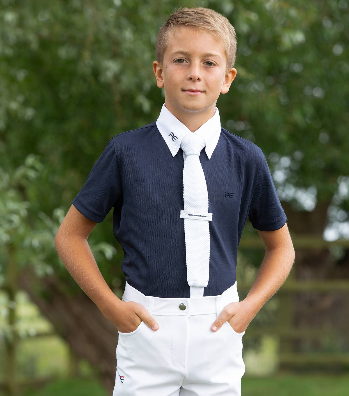 Mini Antonio Boy's à manches courtes Polo de concours