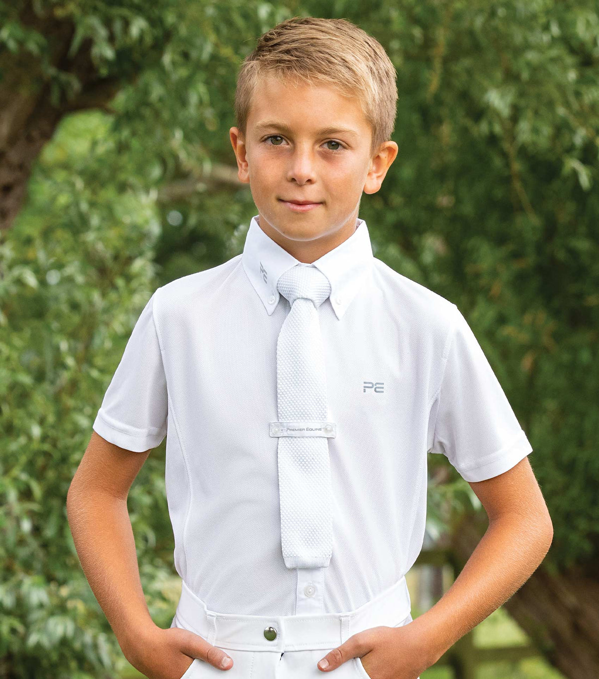 Mini Antonio Boy's à manches courtes Polo de concours