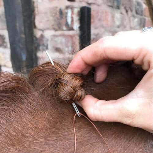 Smart Grooming Aiguilles à natter à bout rond, lot de 9, 3 longueurs différentes