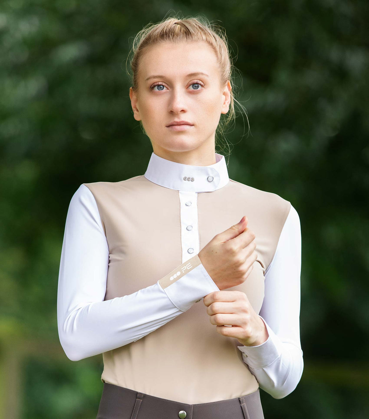 Rossini Lycra Polo de concours Beige