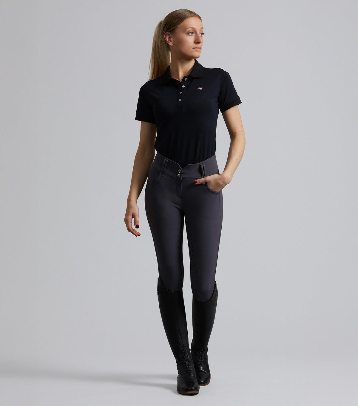 Sophia femme full grip High Waist Pantalon d’équitation