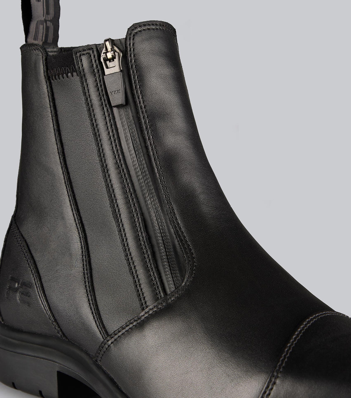 Taro imperméable en cuir Paddock botte