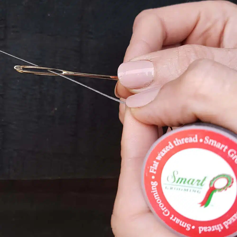 Smart Grooming Aiguilles à natter à bout rond, lot de 9, 3 longueurs différentes